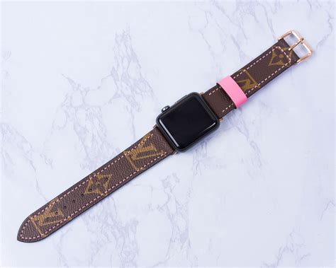 repurposed louis vuitton watch bands.